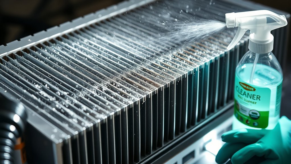 evaporator coil cleaning supplies