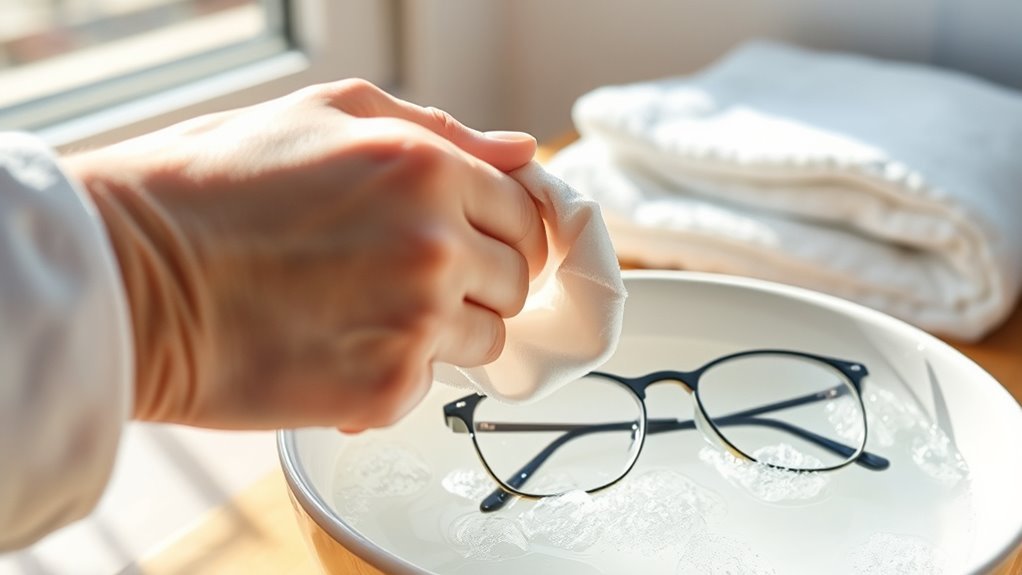 eyeglass cloth safety tips