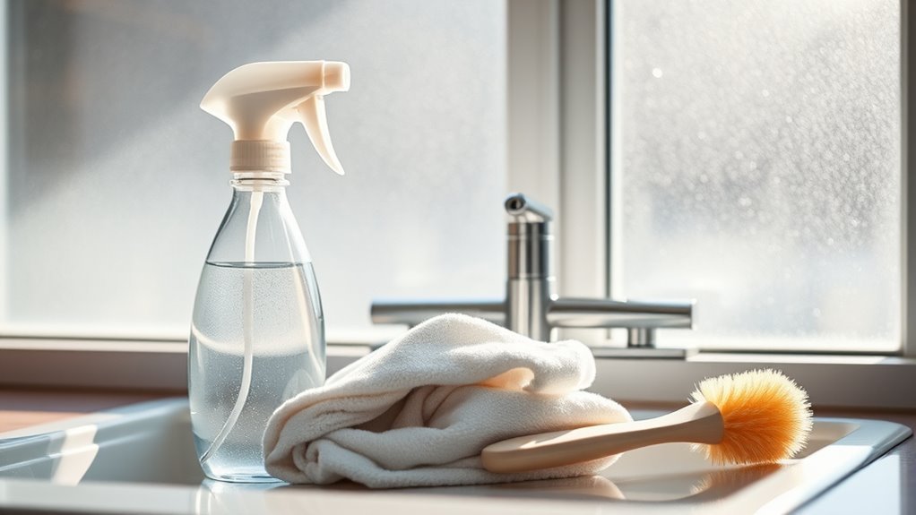 frosted glass cleaning essentials
