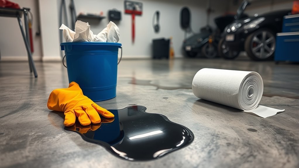 gas spill cleanup procedure