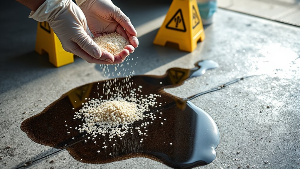 gas spill safety precautions