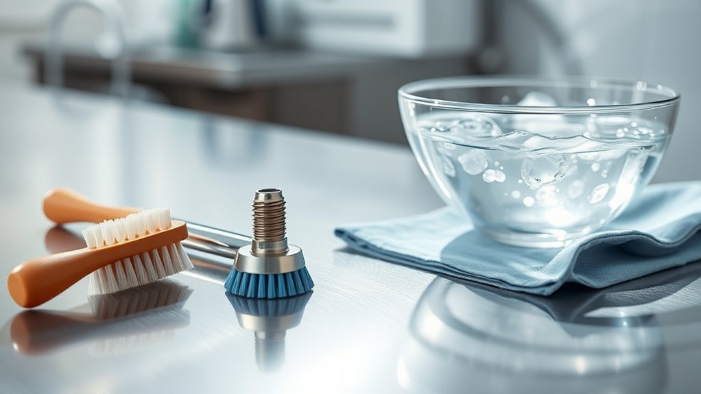 gather cleaning tools efficiently