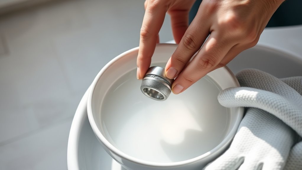 gentle cleaning for titanium