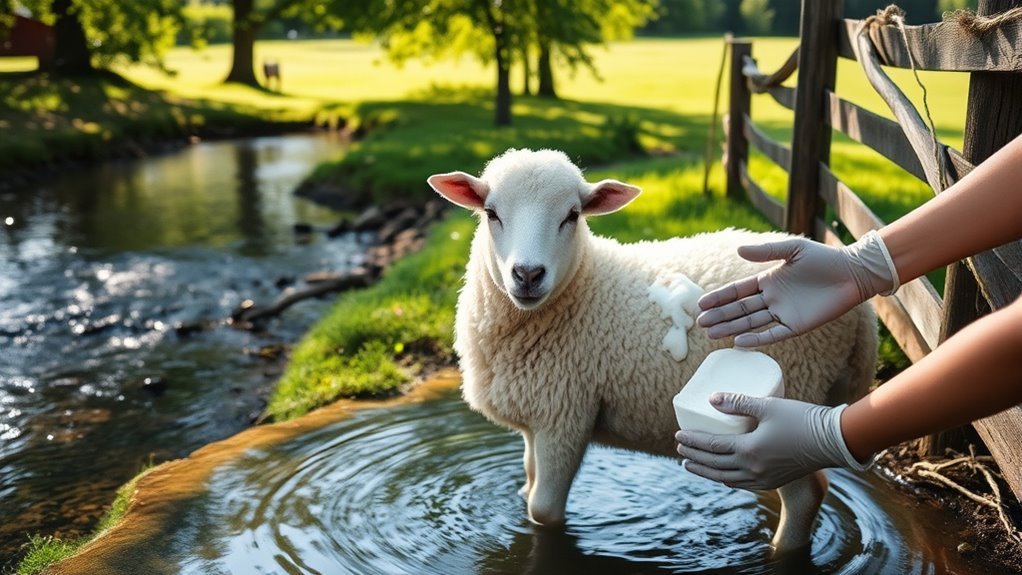 gentle sheep grooming techniques