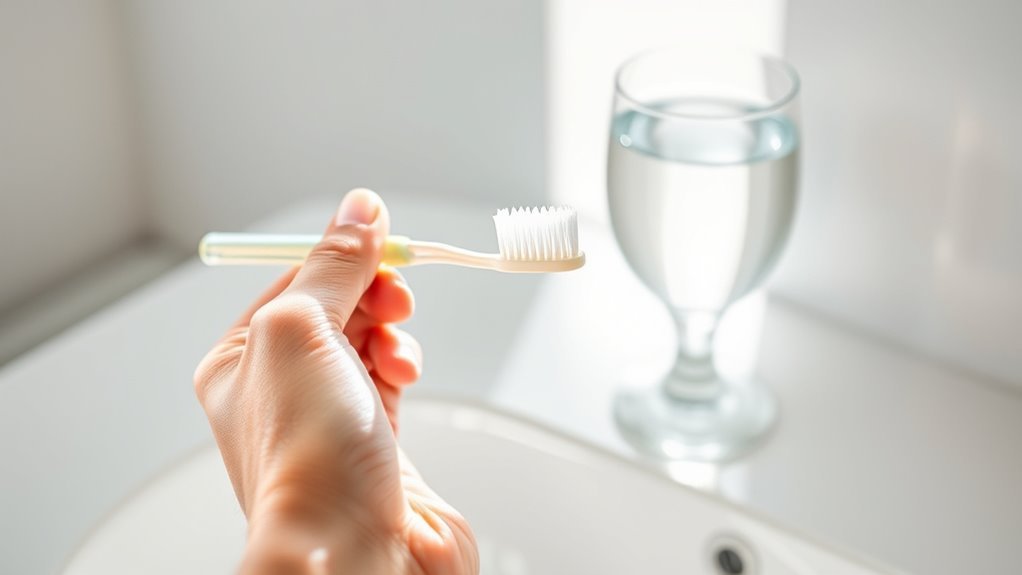 gentle tongue cleaning precautions