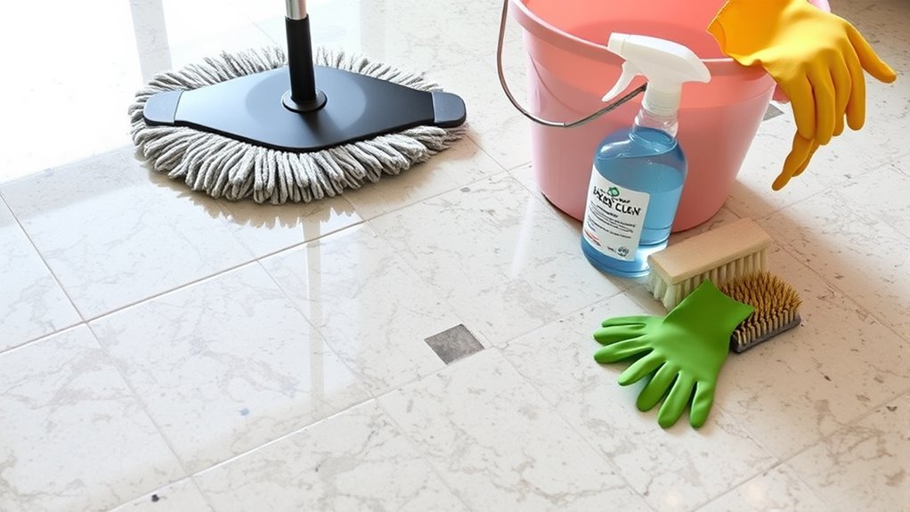 granite floor cleaning essentials
