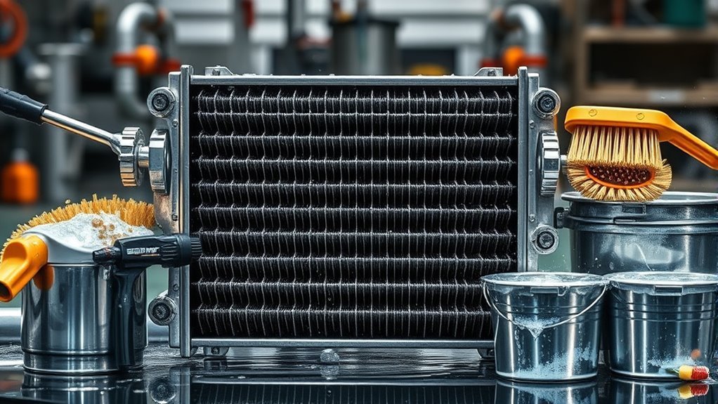 heat exchanger cleaning methods