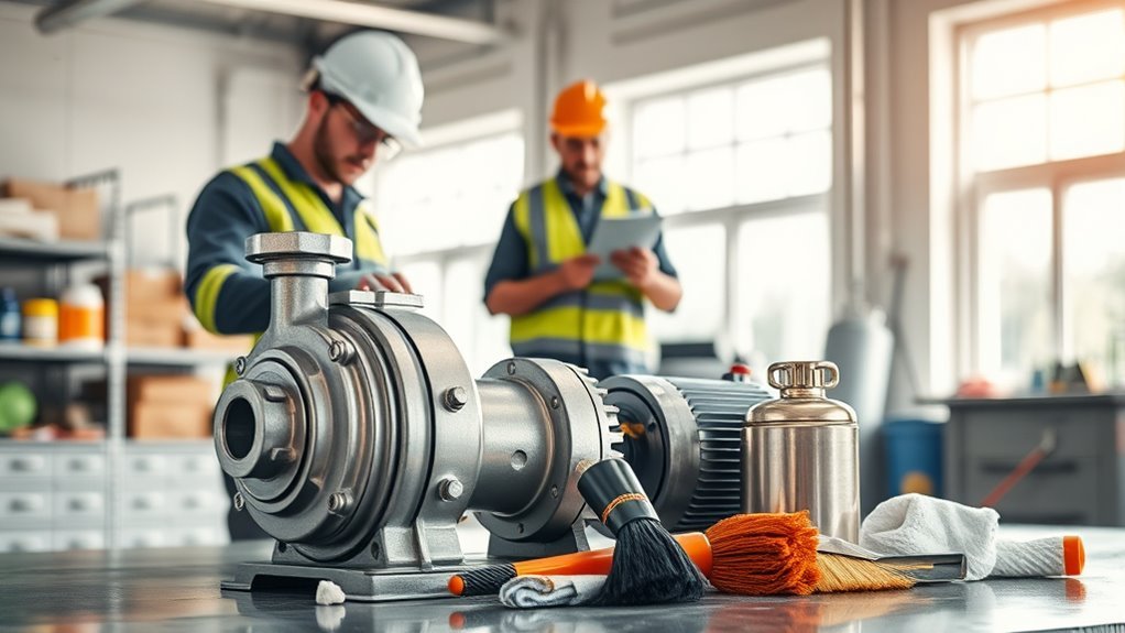 hydraulic oil cleaning preparation
