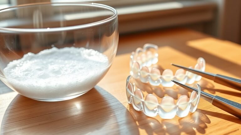 hydrogen peroxide invisalign cleaning