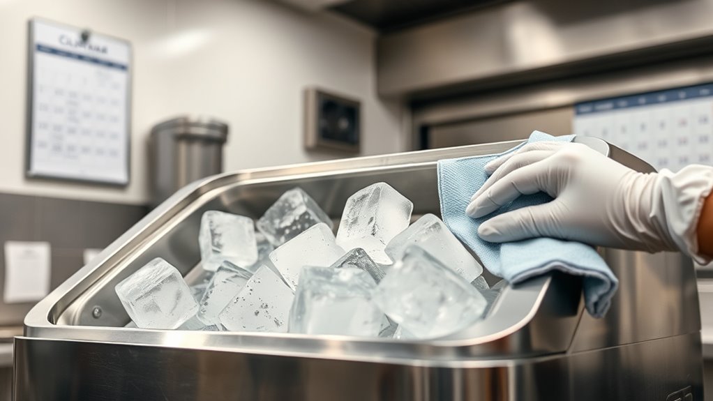 ice machine cleaning safety