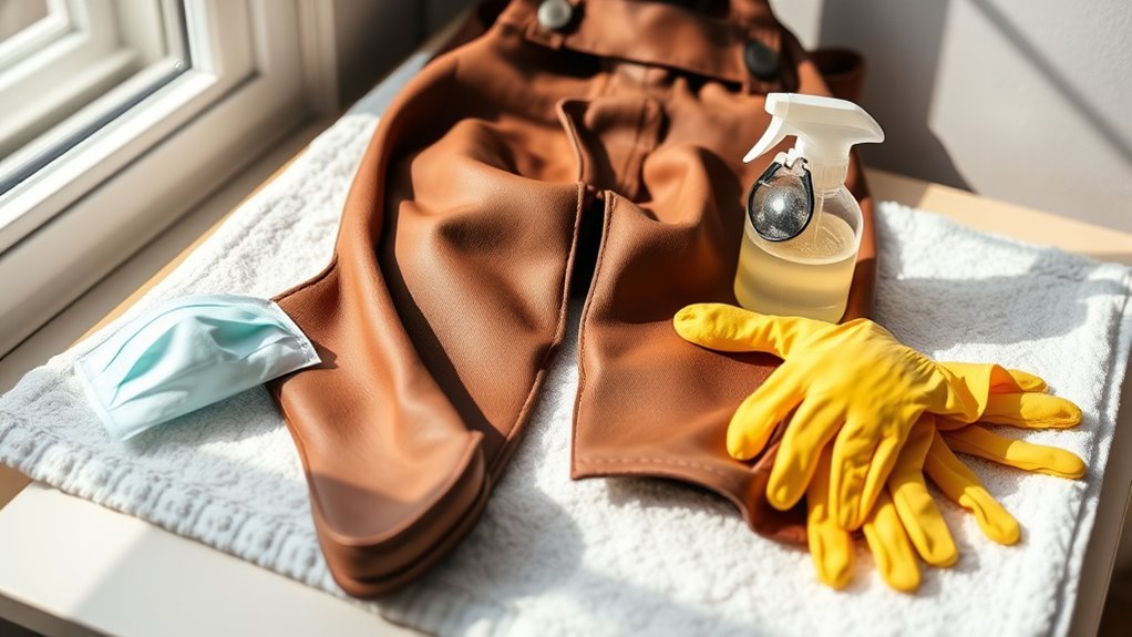 lederhosen cleaning safety tips