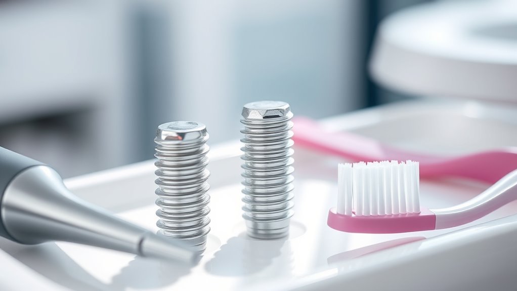 maintain dental implant hygiene