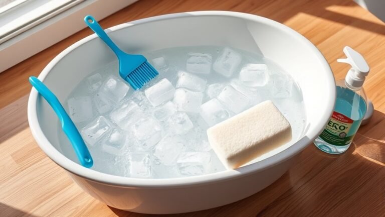 maintain ice bath hygiene