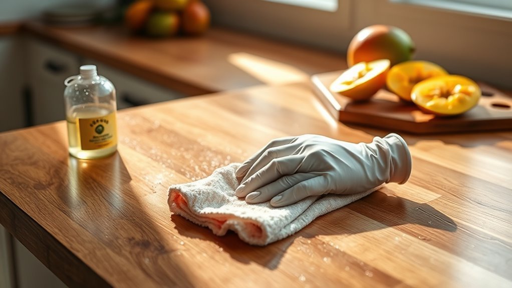 mango wood cleaning precautions
