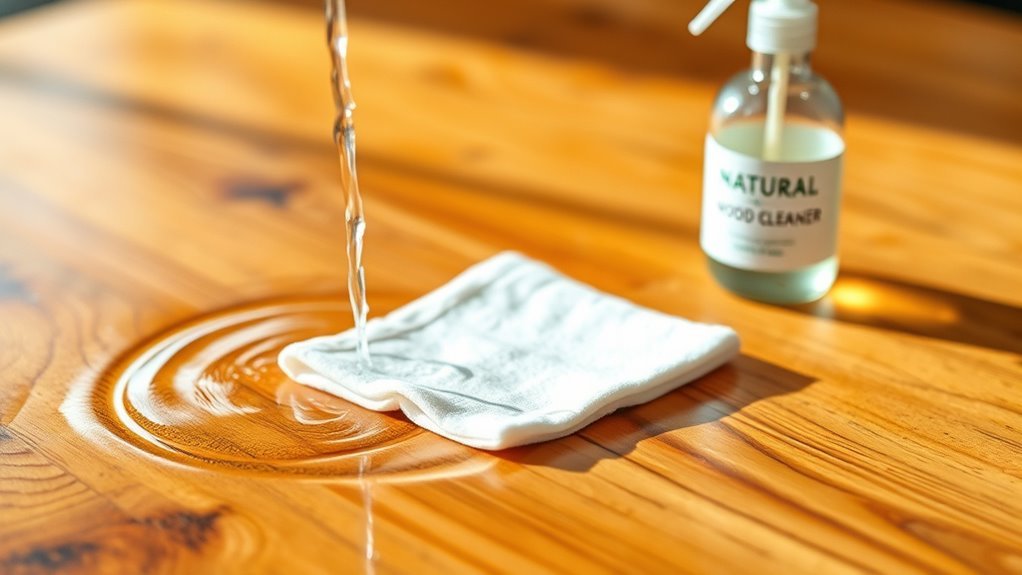 mango wood cleaning preparation