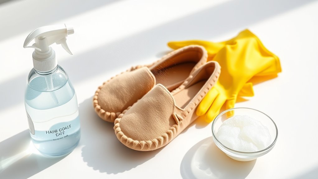 moccasin cleaning safety precautions