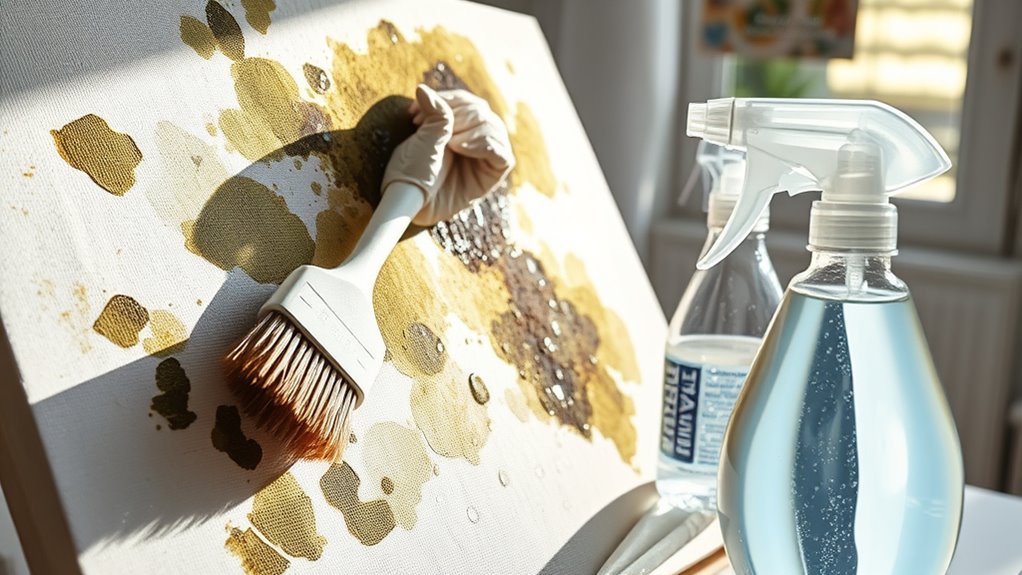 mold cleaning safety precautions