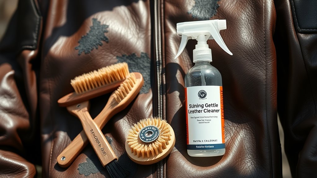 mould removal leather care