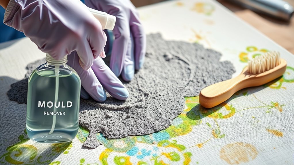 mould removal tools and chemicals