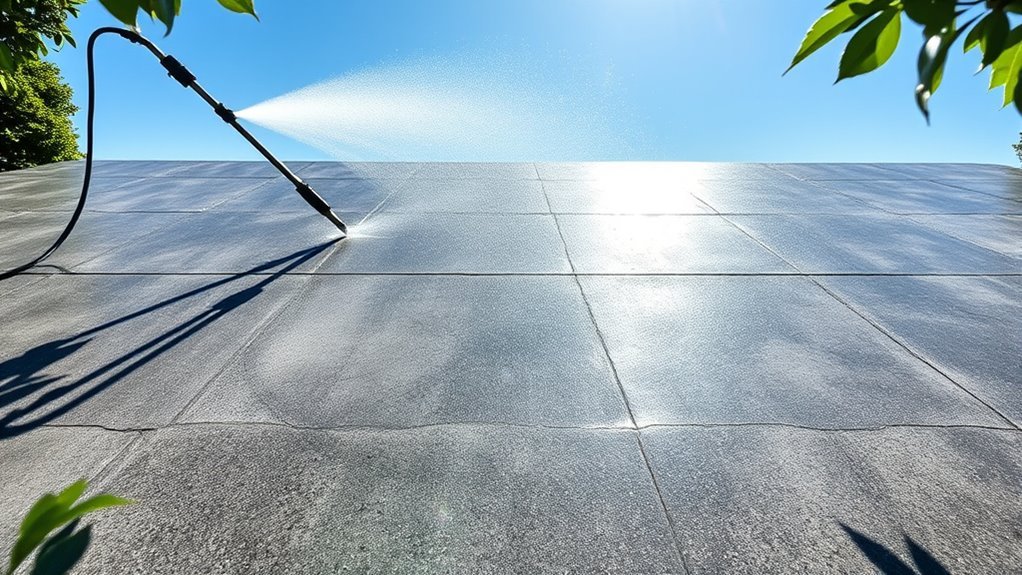 optimal psi for concrete cleaning