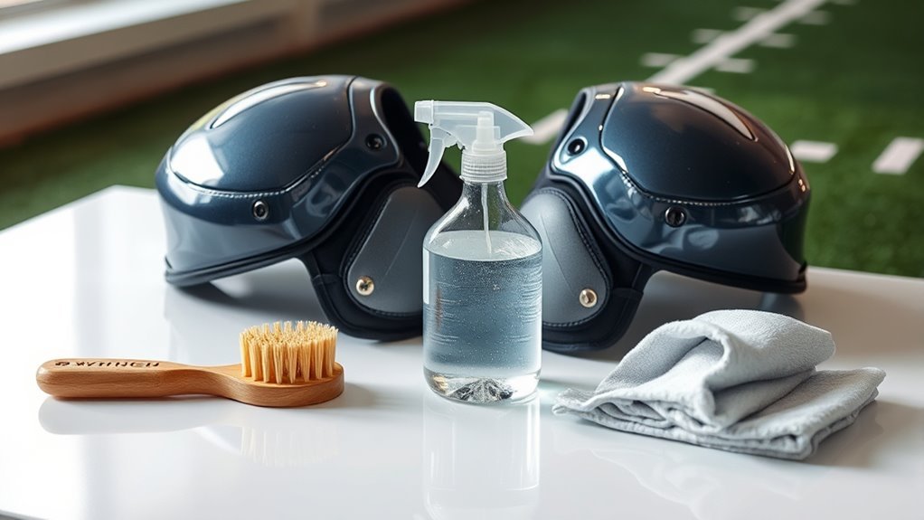 organize materials for cleaning