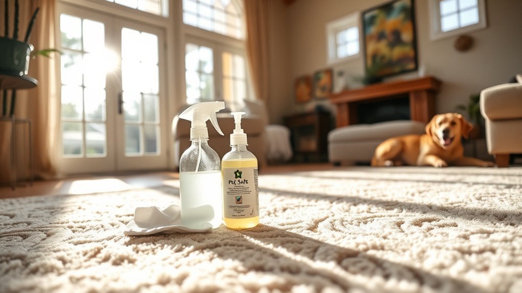 pet safe cleaning practices emphasized