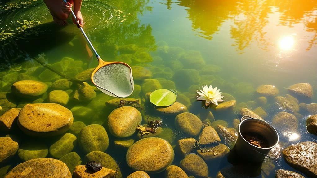 pond cleaning preparation essentials