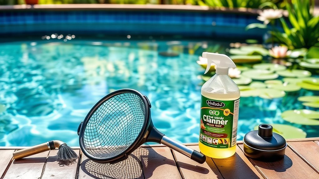 pond maintenance cleaning supplies