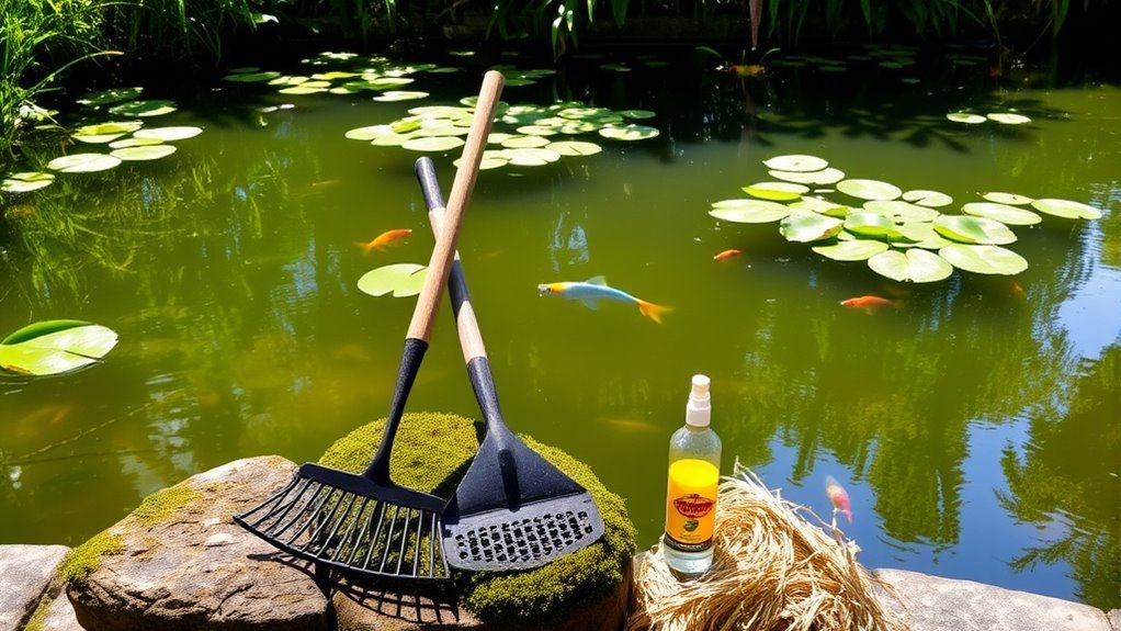 pond maintenance tools overview