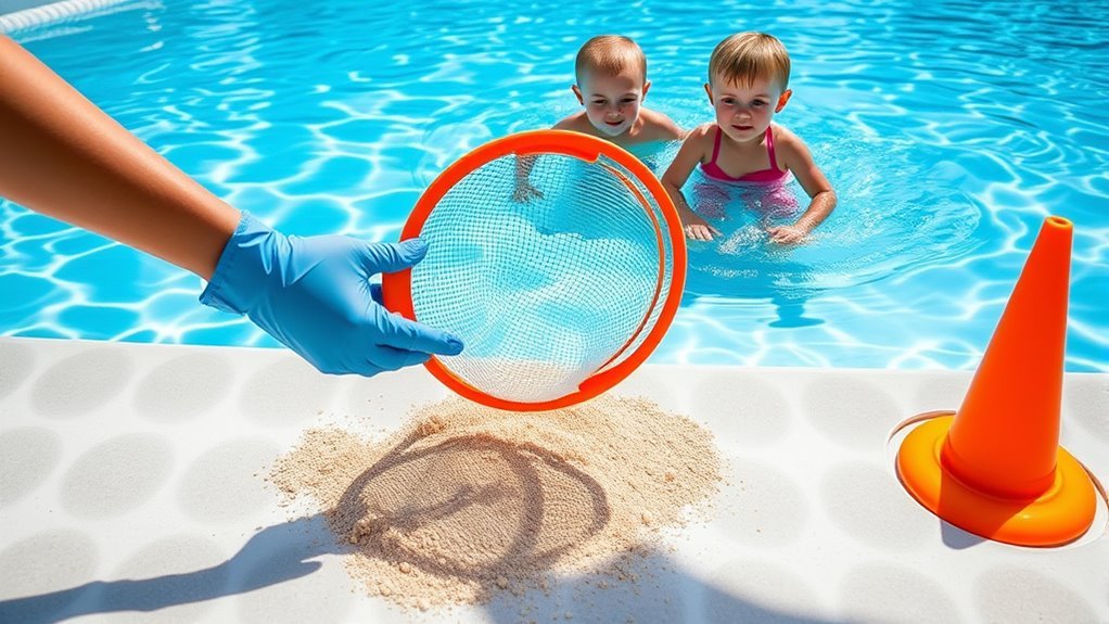 pool cleaning safety measures