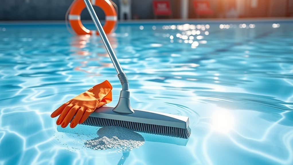 pool cleaning safety tips