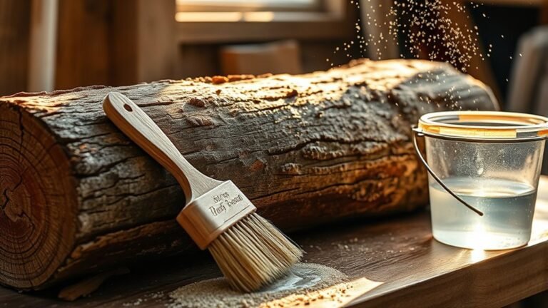 prepare logs for staining