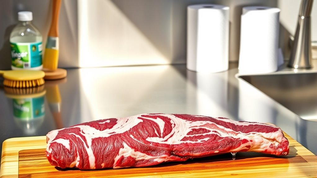 prepare ribs for cleaning