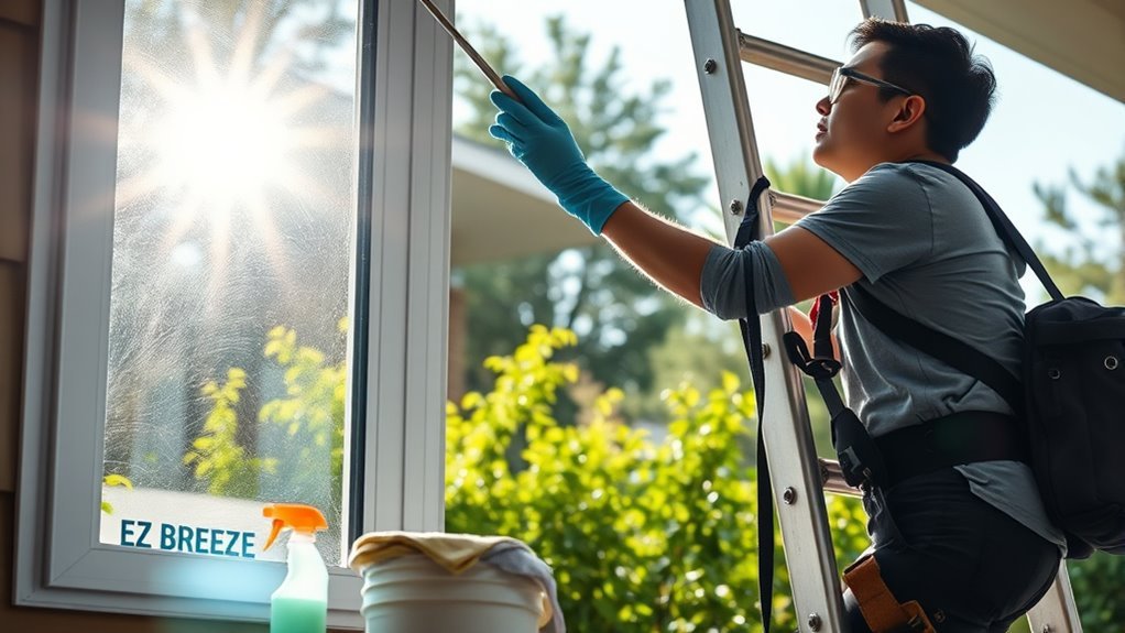 prioritize safety while cleaning