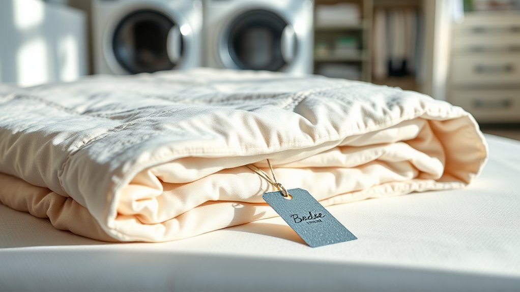 proper blanket cleaning preparation