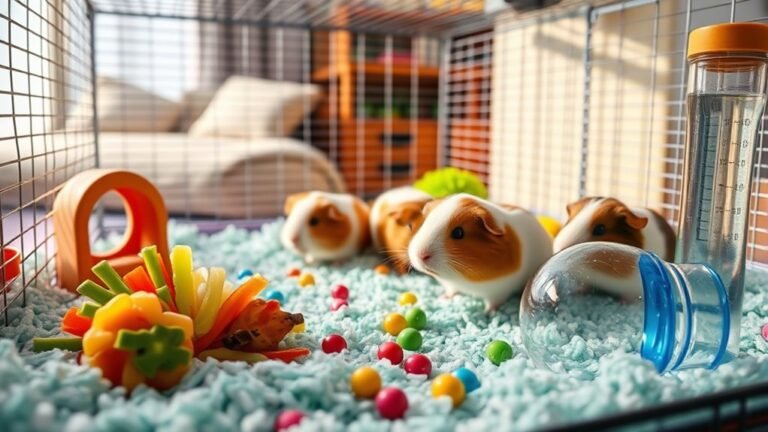 regular cage cleaning schedule