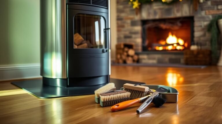 regular pellet stove maintenance
