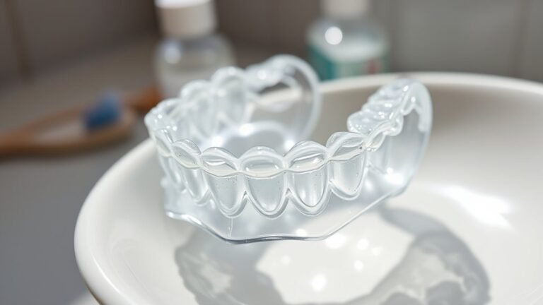 regular retainer cleaning schedule