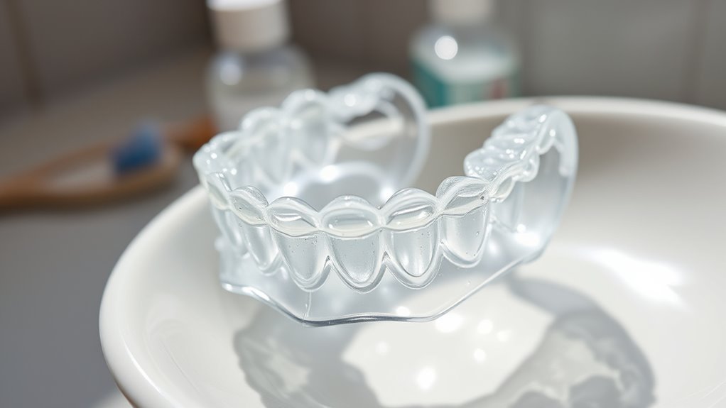 regular retainer cleaning schedule
