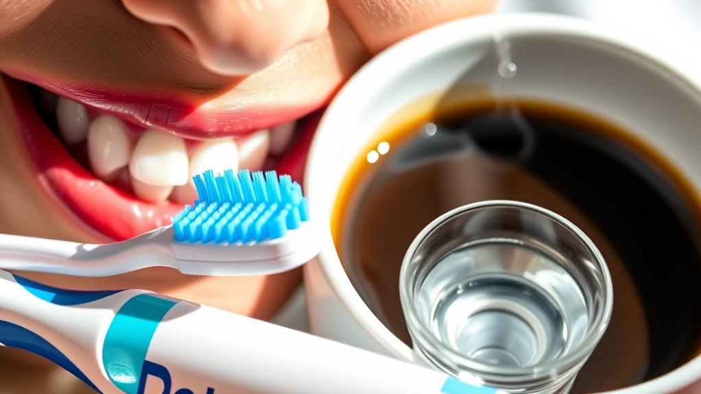 remove coffee stains effectively