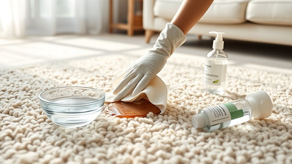 remove dog urine stains