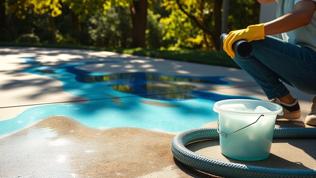 removing coolant stains effectively