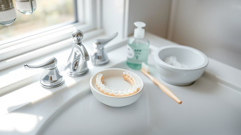 retainer cleaning safety tips