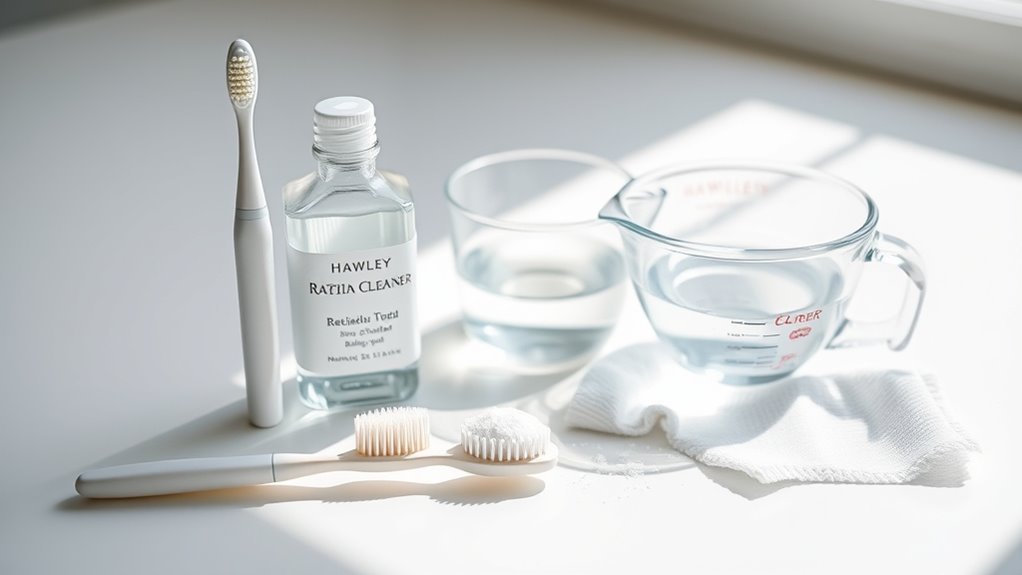 retainer cleaning tools needed