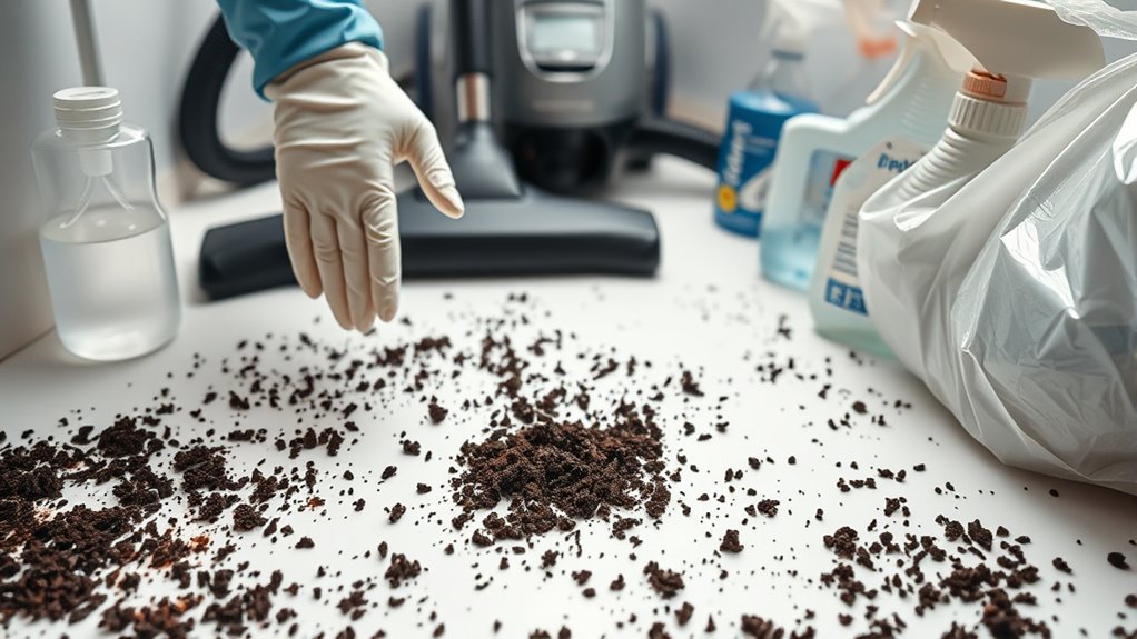 rodent feces cleanup essentials
