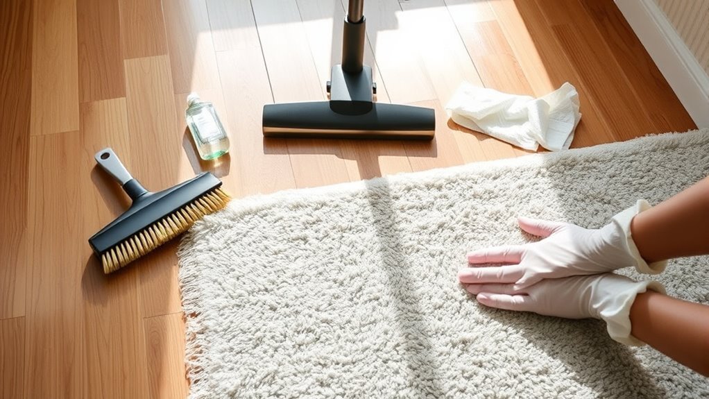 rug maintenance preparation essentials