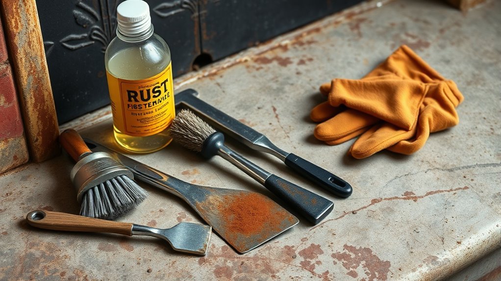 rust cleaning tools list