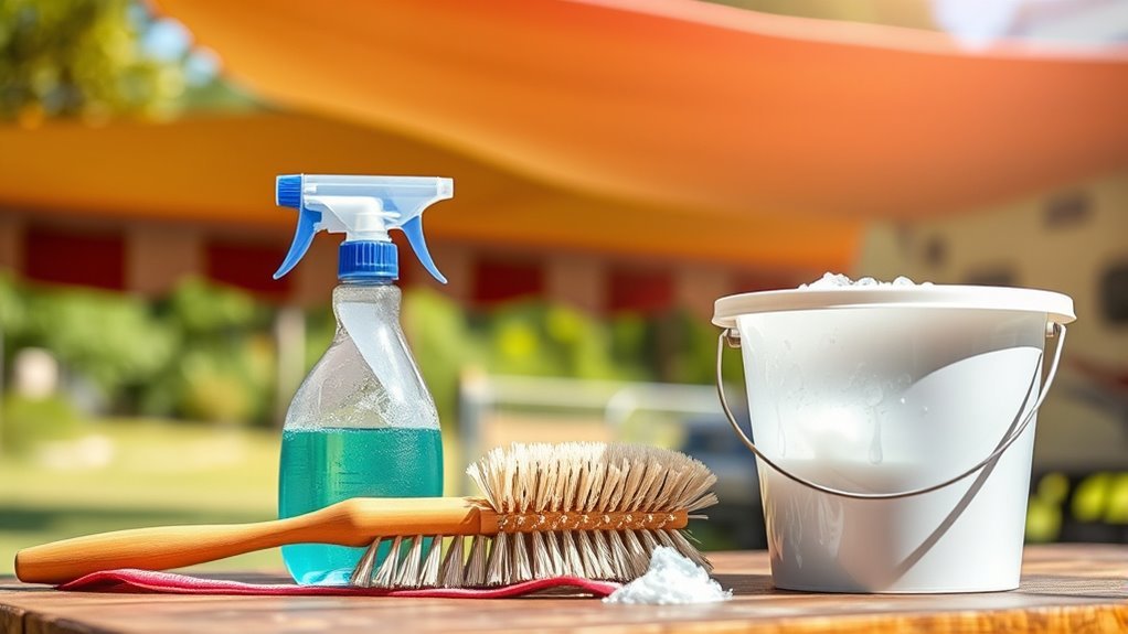 rv awning cleaning essentials