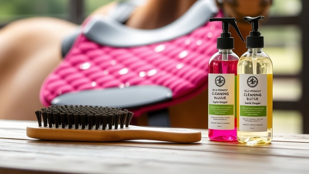 saddle pad cleaning supplies