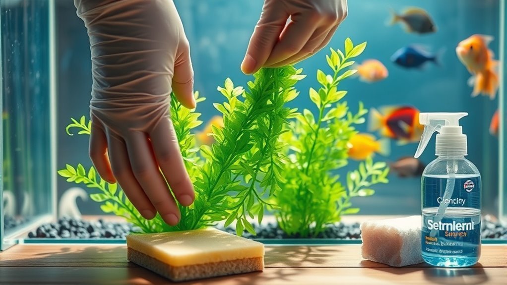 safe cleaning for aquatics